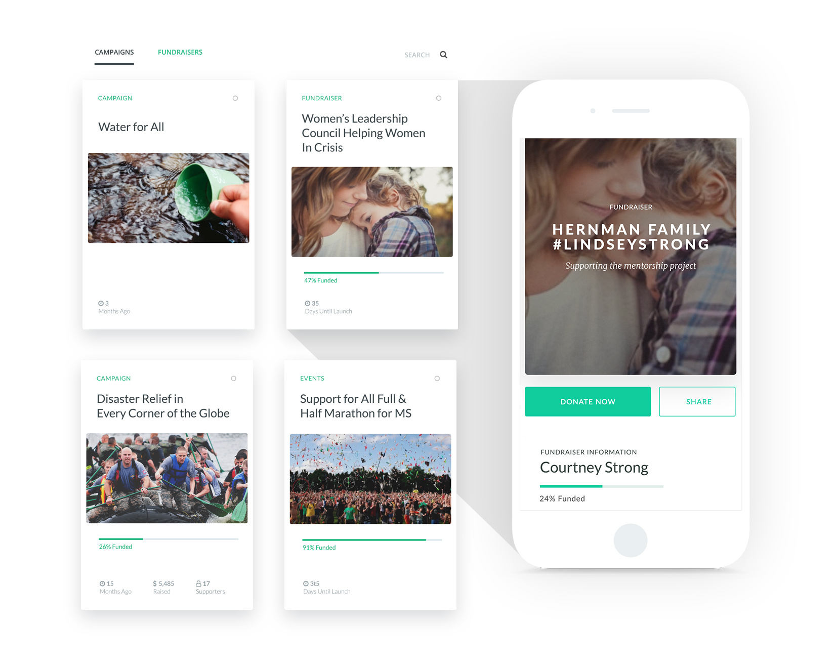 Updating Campaign Page Navigation