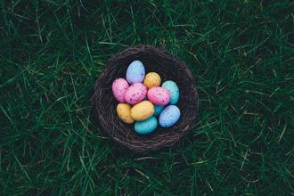 Plan an Easter egg hunt as a fundraising idea for church youth groups and see who takes home the prize!