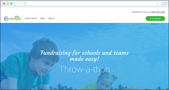 99Pledges empowers schools through its team-based donation platform.