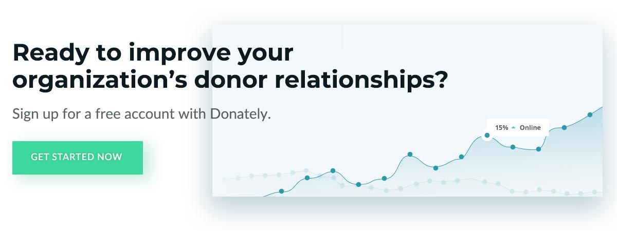 Create your free account with Donately, the nonprofit market's leading Blackbaud alternative.