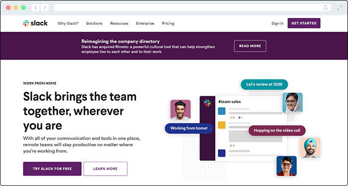 Use Slack's Zapier automation capabilities to enhance team communications.