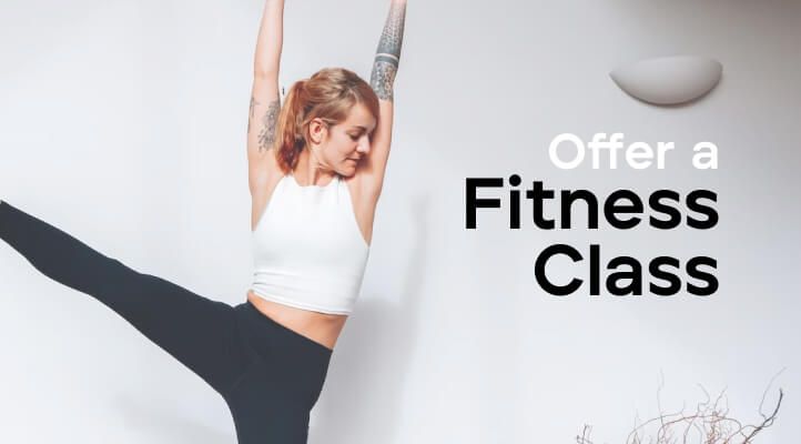 Fundraiser Idea 1: Offer a Fitness Class