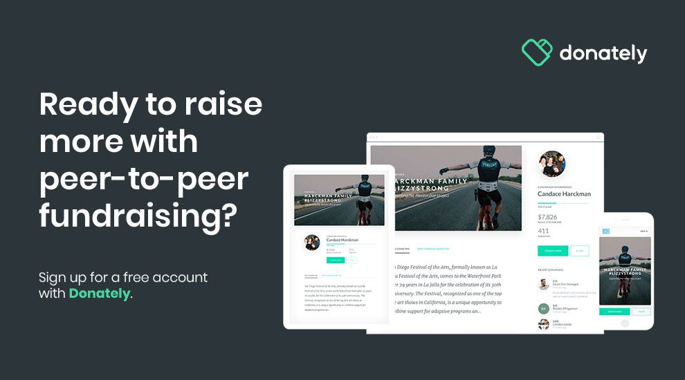See how Donately's intuitive software can help you reach new peer-to-peer fundraising heights.