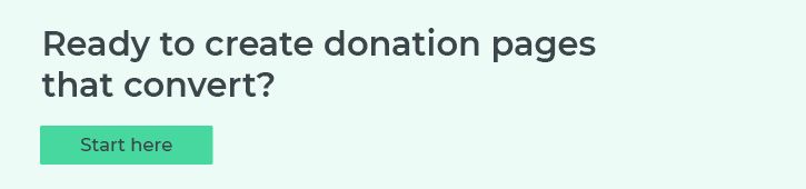 Optimize your fundraising website to convert donations with Donately.