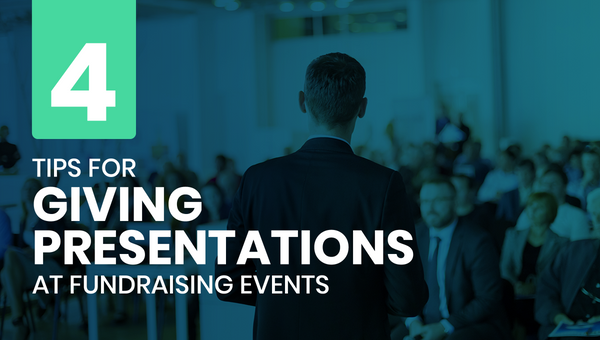 Learn more about how to make great presentations during fundraisers